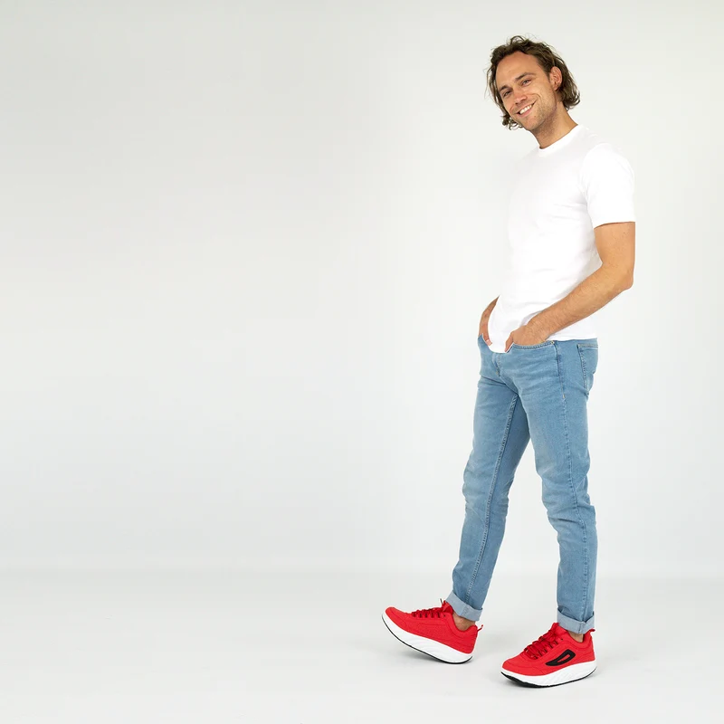 Sneaker Abrollsohle Gesundheitsschuhe Sportschuhe