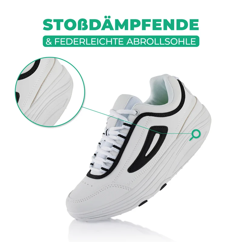 Sneaker Abrollsohle Gesundheitsschuhe Sportschuhe