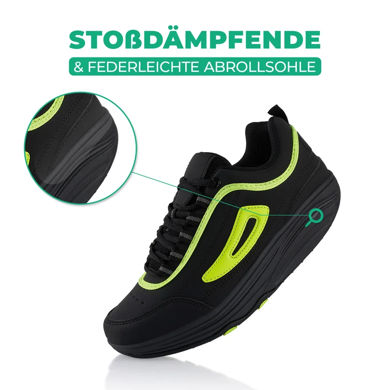 Sneaker Abrollsohle Gesundheitsschuhe Sportschuhe