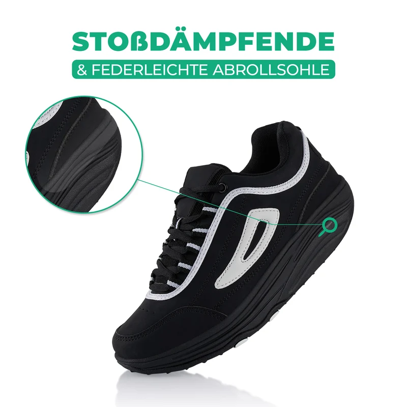 Sneaker Abrollsohle Gesundheitsschuhe Sportschuhe