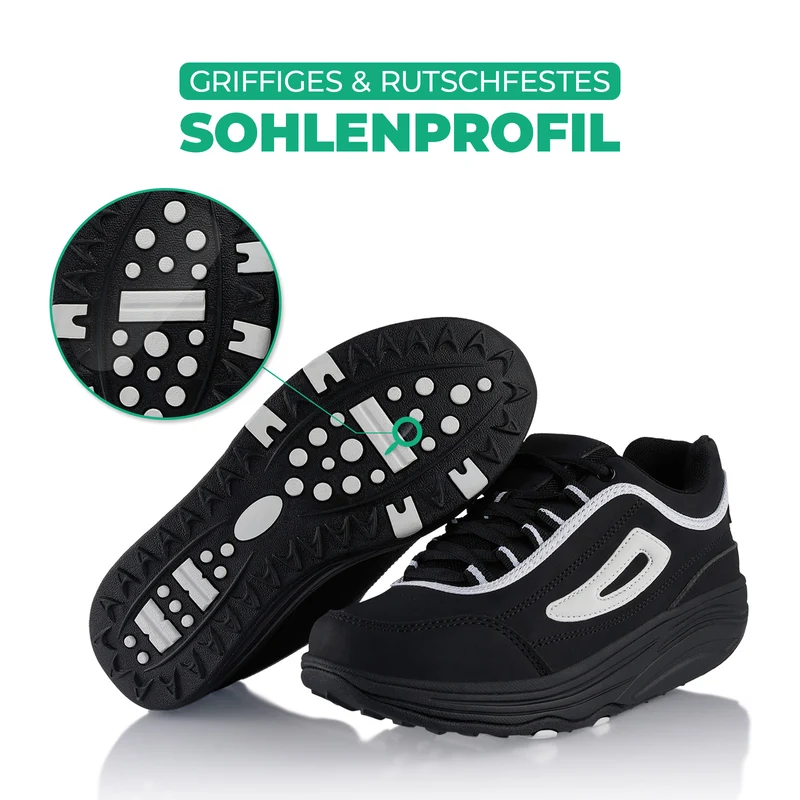 Sneaker Abrollsohle Gesundheitsschuhe Sportschuhe