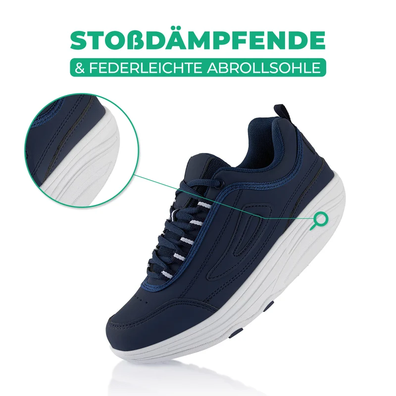 Sneaker Abrollsohle Gesundheitsschuhe Sportschuhe