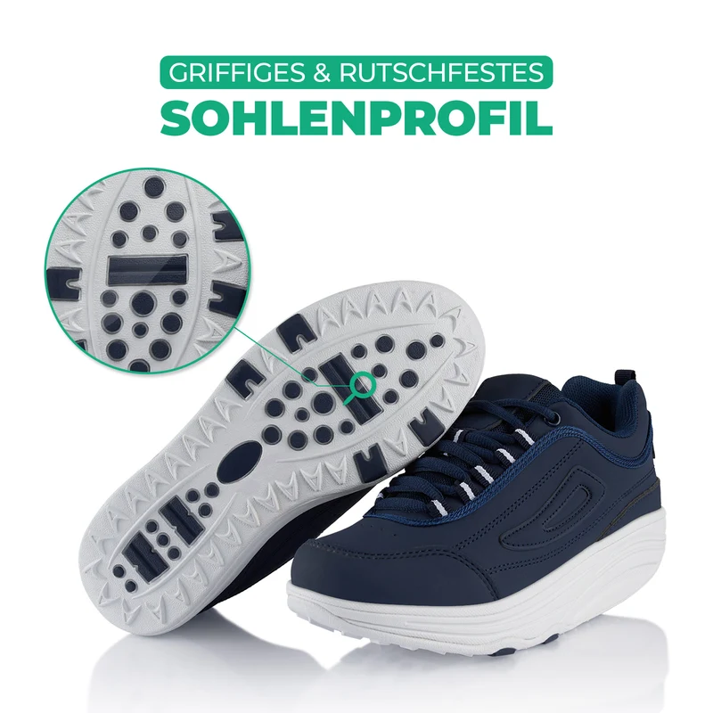 Sneaker Abrollsohle Gesundheitsschuhe Sportschuhe