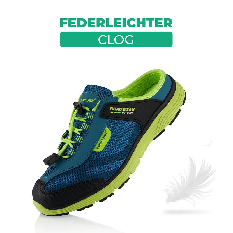 Atmungsaktive Clogs für Drinnen und Draußen