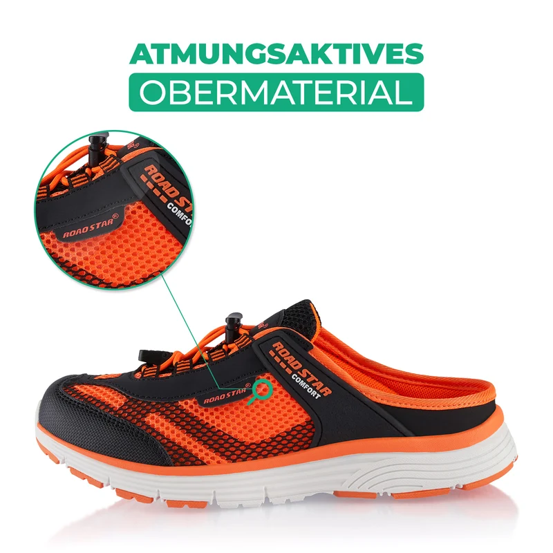 Atmungsaktive Clogs für Drinnen und Draußen