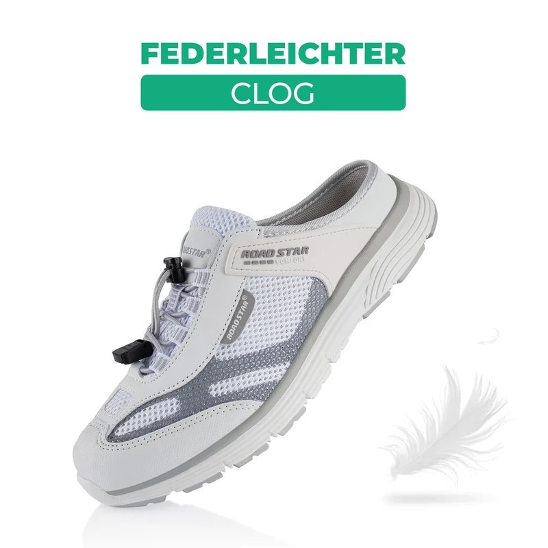 Atmungsaktive Clogs für Drinnen und Draußen