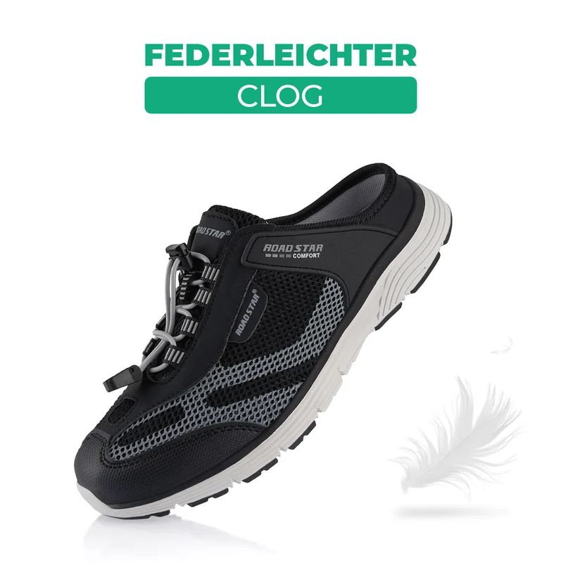 Atmungsaktive Clogs für Drinnen und Draußen