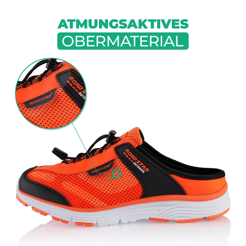 Atmungsaktive Clogs für Drinnen und Draußen