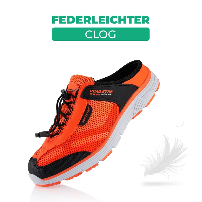 Atmungsaktive Clogs für Drinnen und Draußen