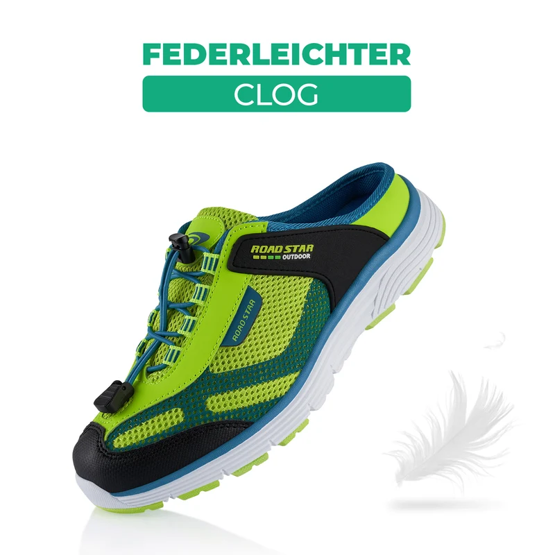 Atmungsaktive Clogs für Drinnen und Draußen