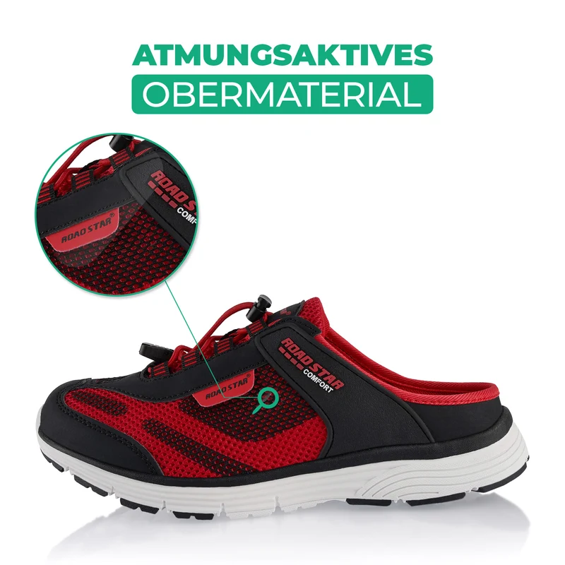 Atmungsaktive Clogs für Drinnen und Draußen