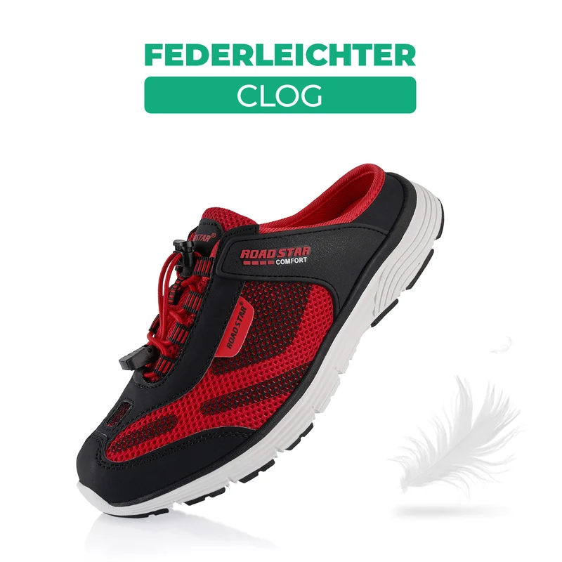 Atmungsaktive Clogs für Drinnen und Draußen