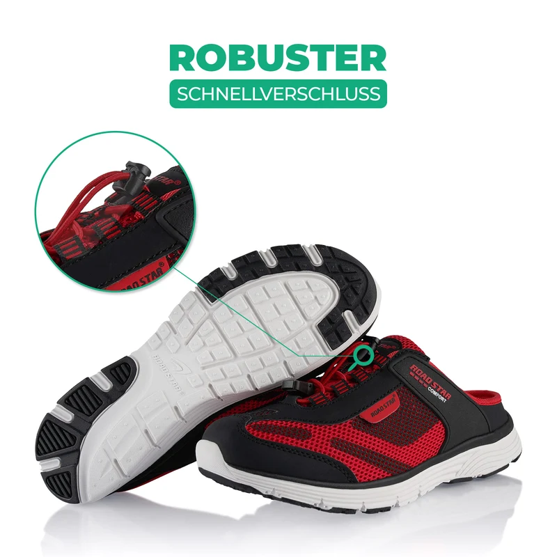 Atmungsaktive Clogs für Drinnen und Draußen