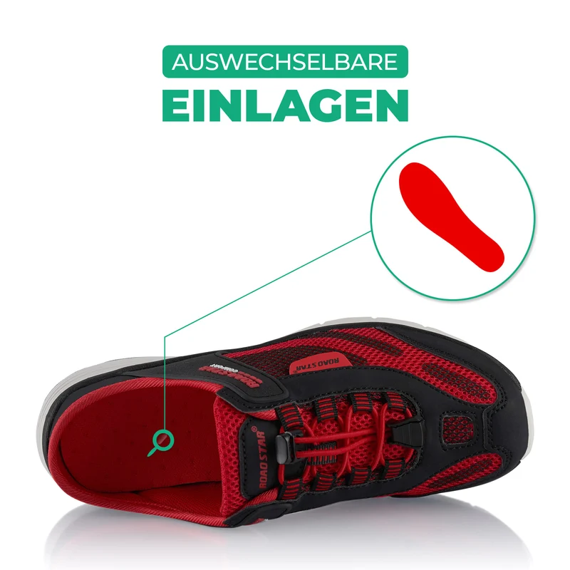Atmungsaktive Clogs für Drinnen und Draußen