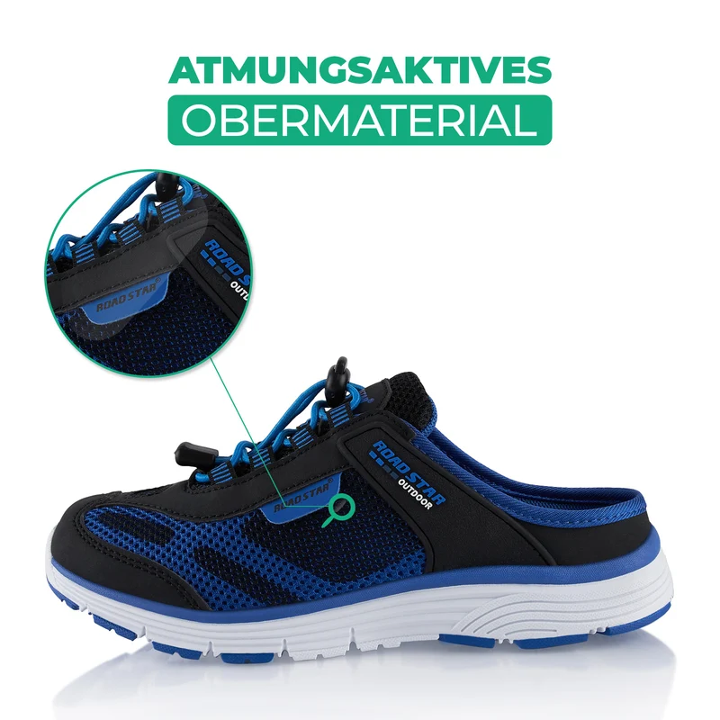 Atmungsaktive Clogs für Drinnen und Draußen