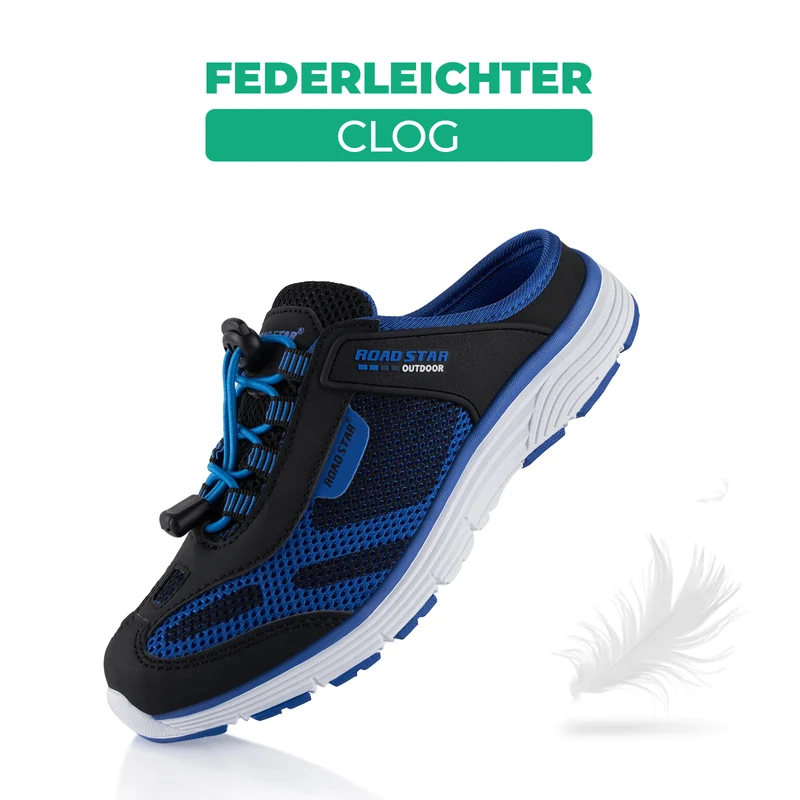Atmungsaktive Clogs für Drinnen und Draußen