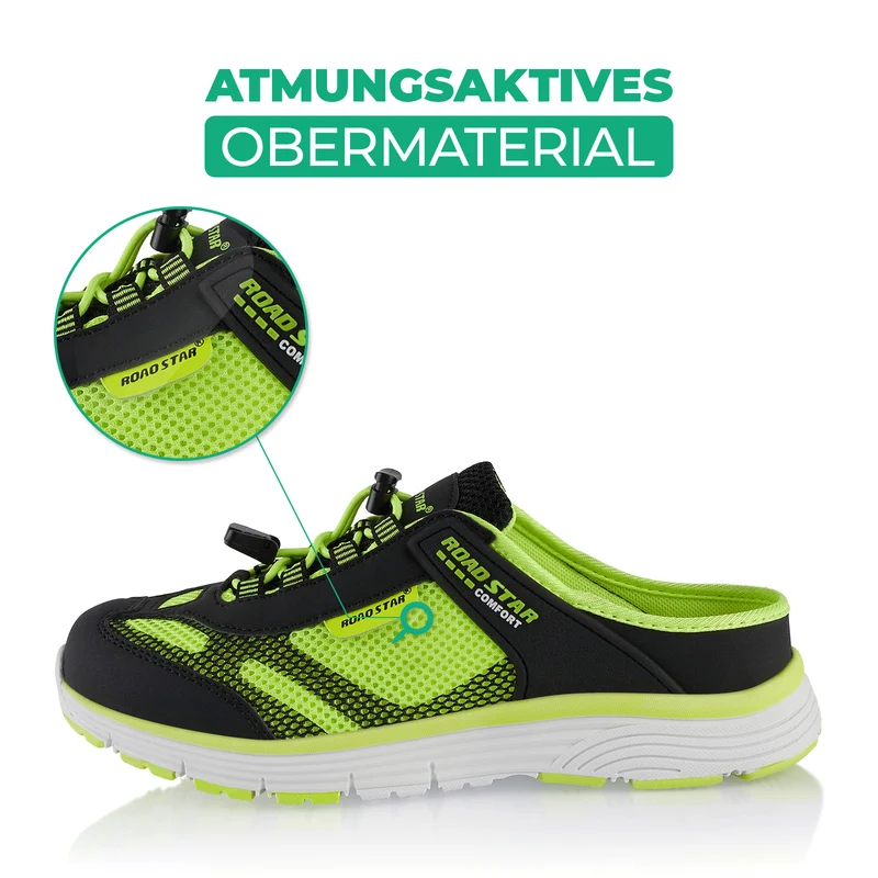 Atmungsaktive Clogs für Drinnen und Draußen