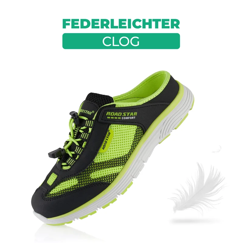 Atmungsaktive Clogs für Drinnen und Draußen