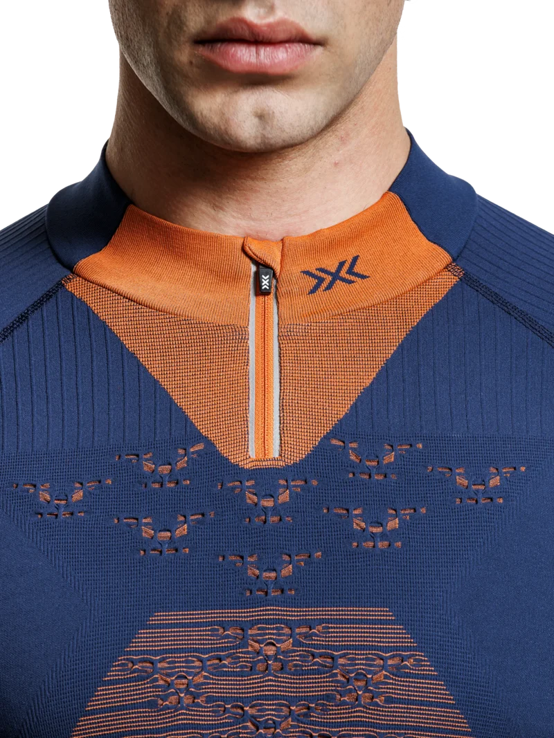 ENERGY ACCUMULATOR LIGHT SHIRT LS 1/2 ZIP MEN