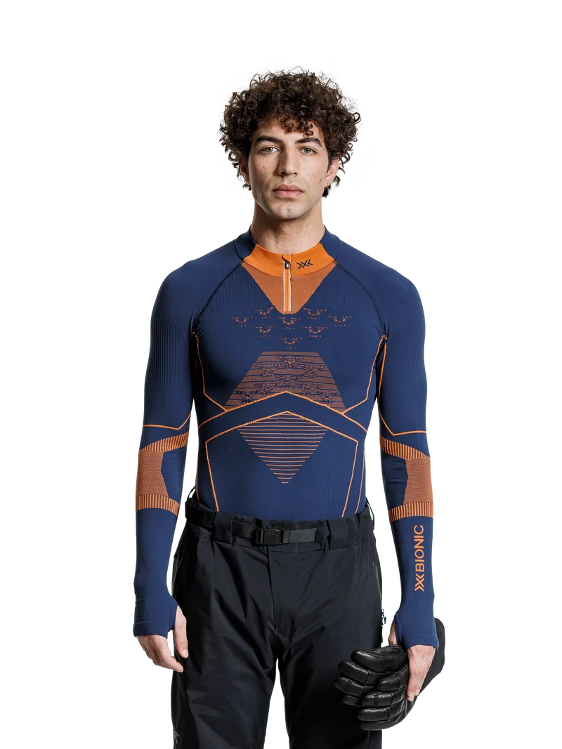 ENERGY ACCUMULATOR LIGHT SHIRT LS 1/2 ZIP MEN