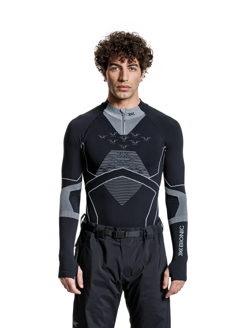 ENERGY ACCUMULATOR LIGHT SHIRT LS 1/2 ZIP MEN