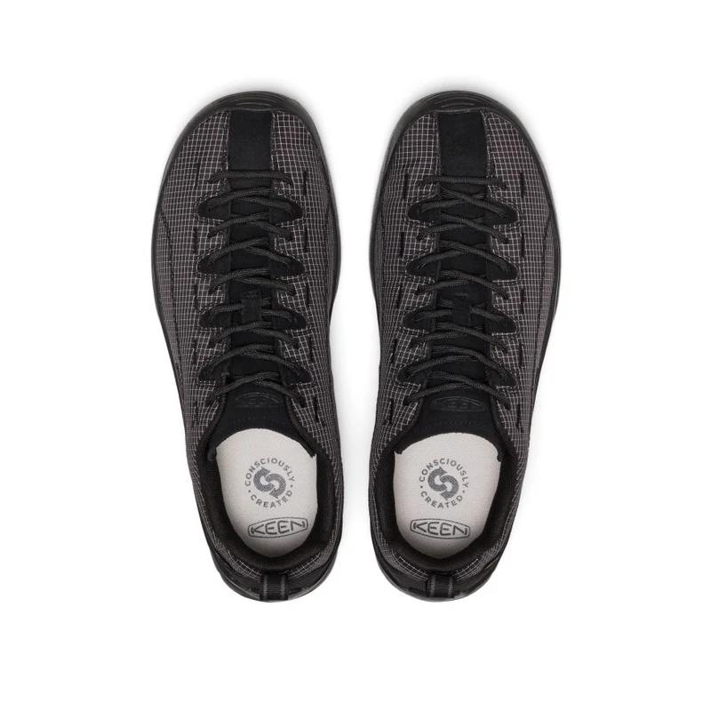 Jasper Nylon wasserdichte Sneaker für Herren | Black/Black