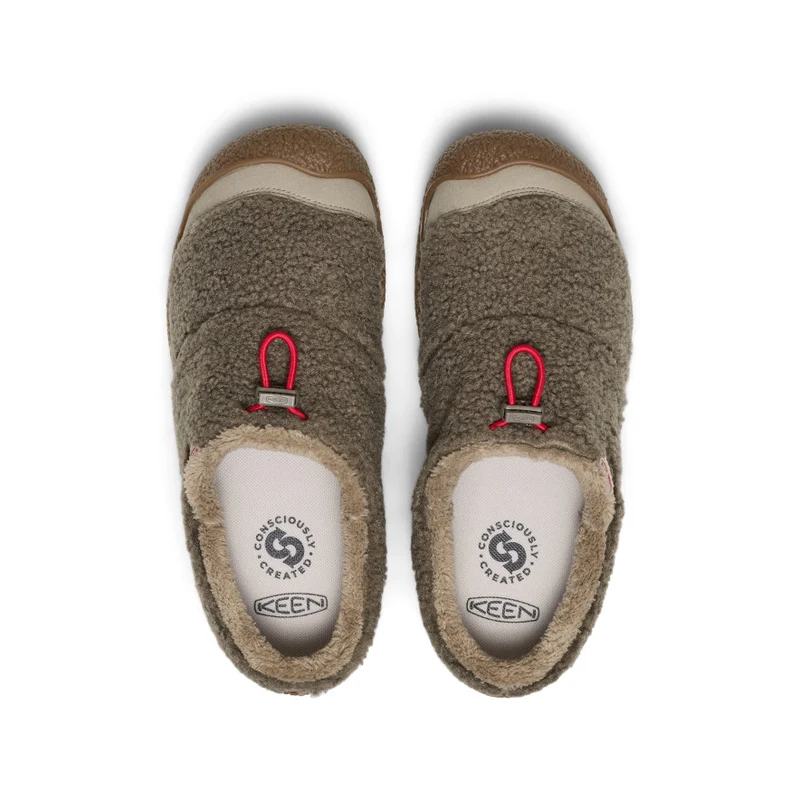Howser III Slide für Damen | Brindle/Brindle Sherpa Fleece