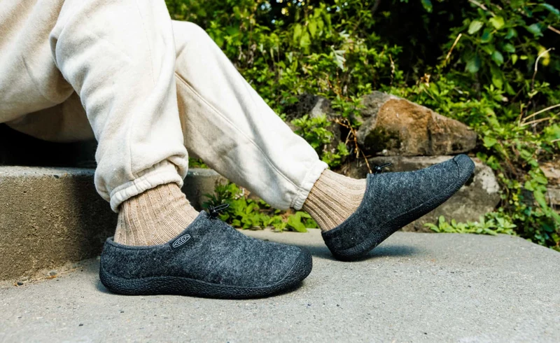 Howser III Slide für Herren | Charcoal Grey Felt/Black