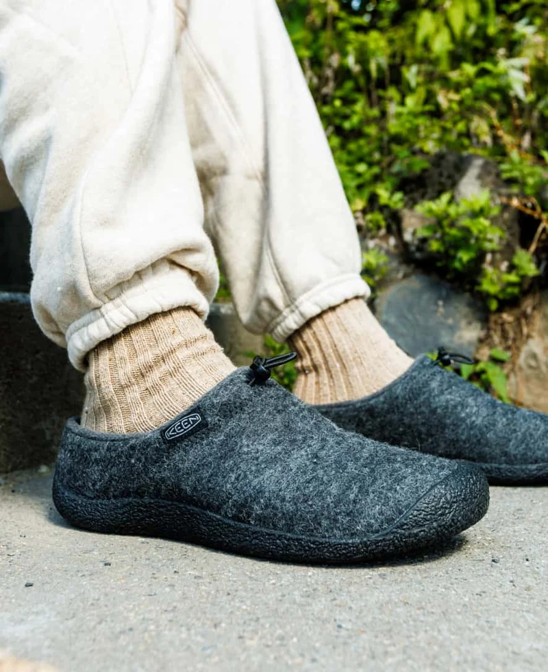 Howser III Slide für Herren | Charcoal Grey Felt/Black