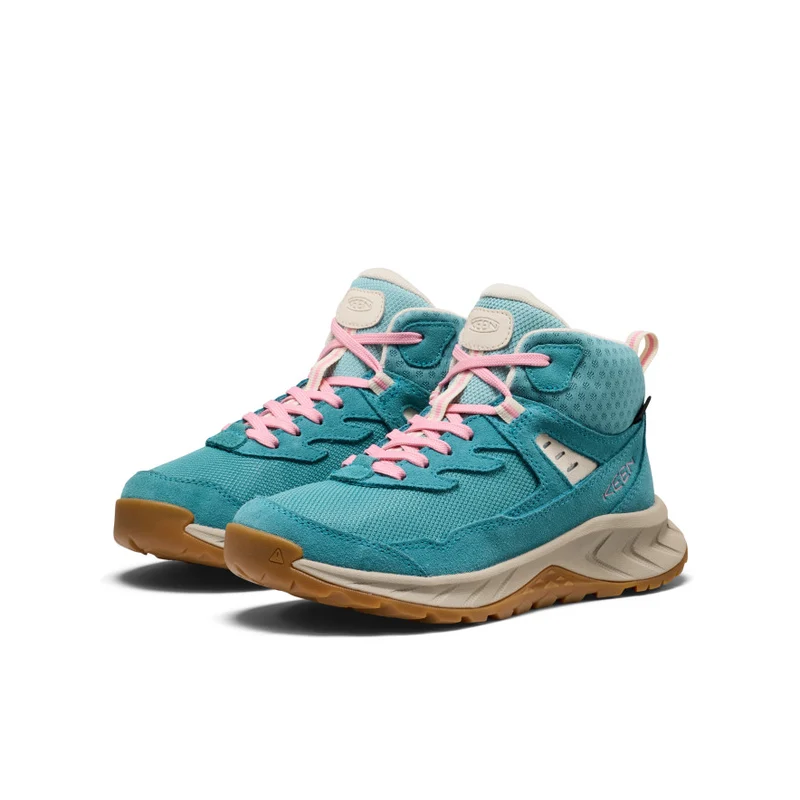 Hightrail Wasserdichte Wanderstiefel für große Kids | Brittany Blue/Cashmere Rose
