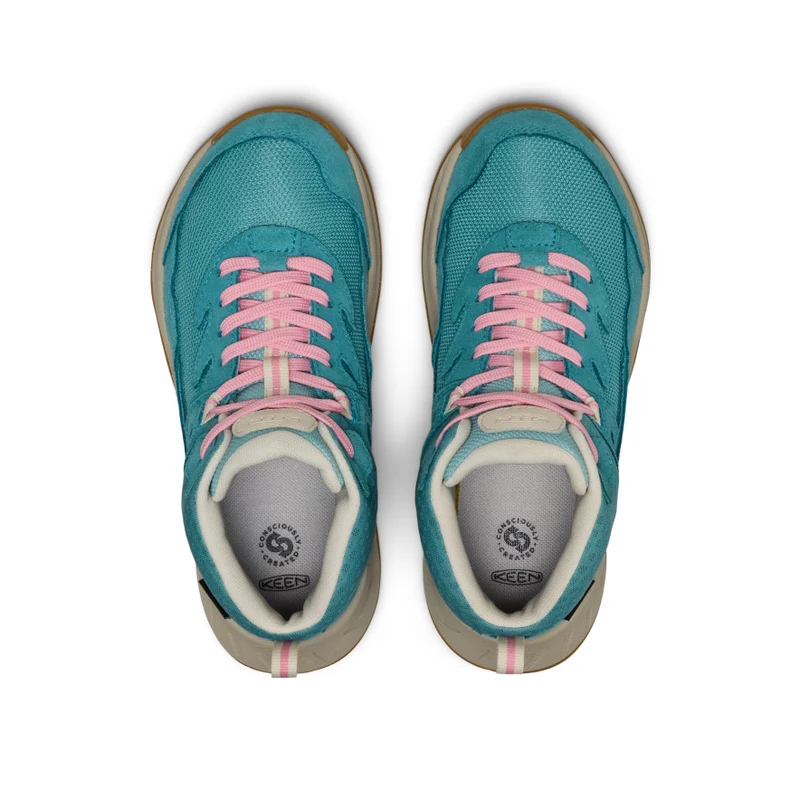 Hightrail Wasserdichte Wanderstiefel für große Kids | Brittany Blue/Cashmere Rose