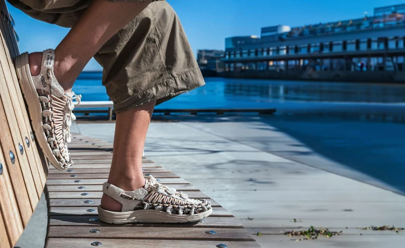Unisex UNEEK Leder Henrik Vibskov Sneaker | Green Spring