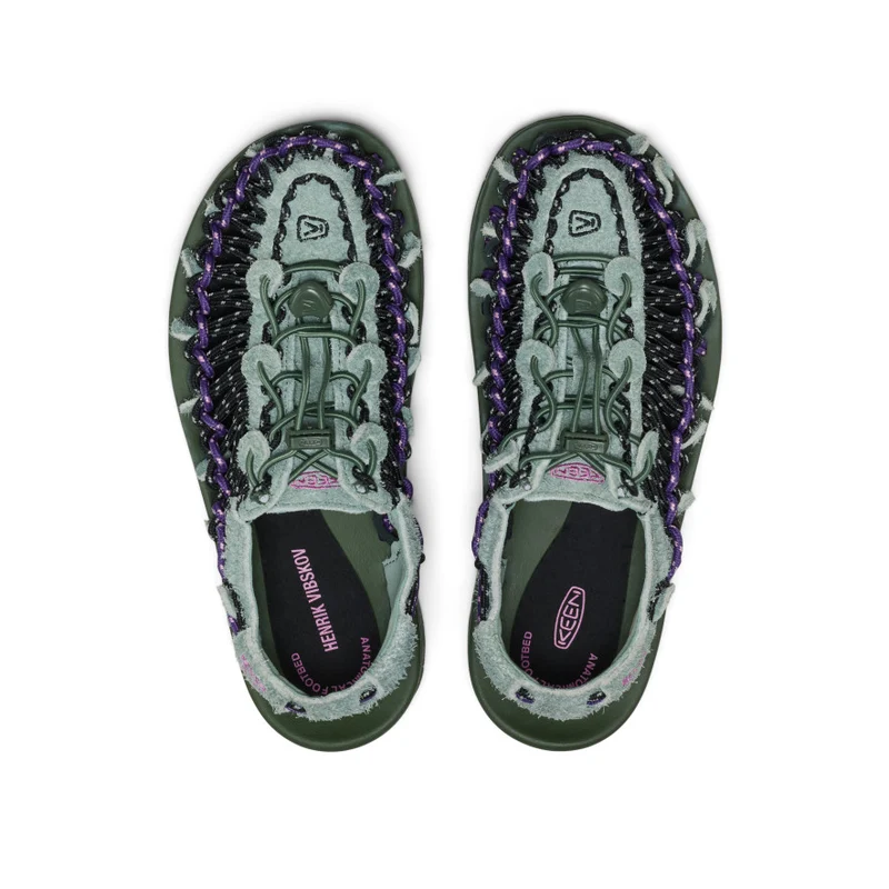 Unisex UNEEK Leder Henrik Vibskov Sneaker | Green Spring