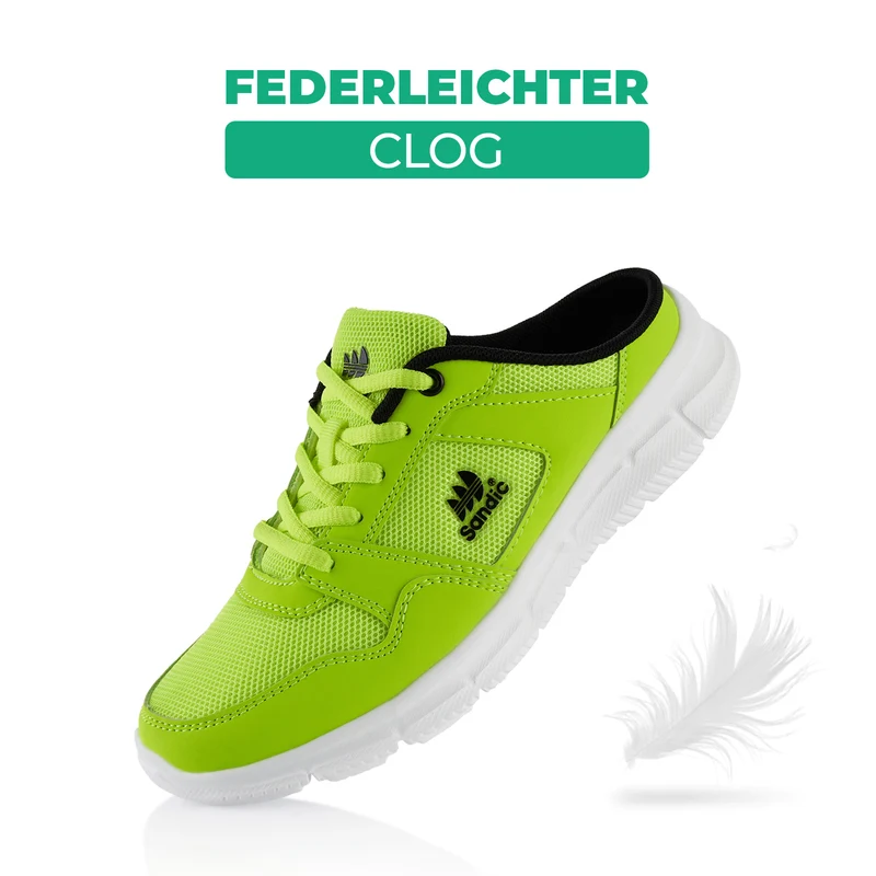 Atmungsaktive Clogs für Drinnen und Draußen