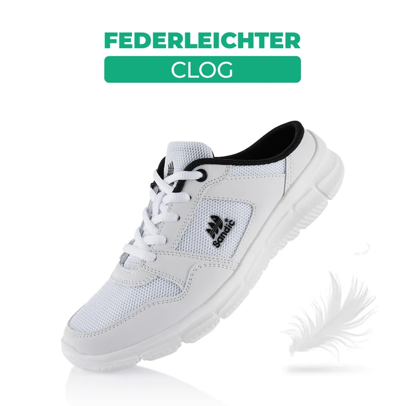 Atmungsaktive Clogs für Drinnen und Draußen