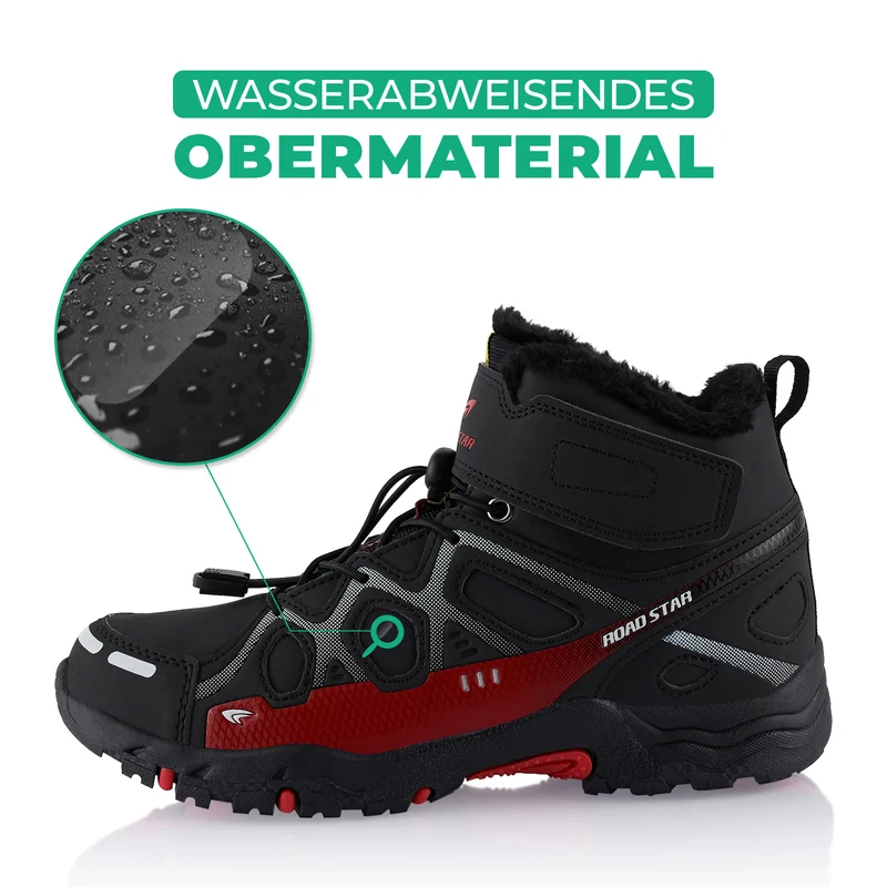 Winterstiefel Warm Gefütterte Wanderschuhe