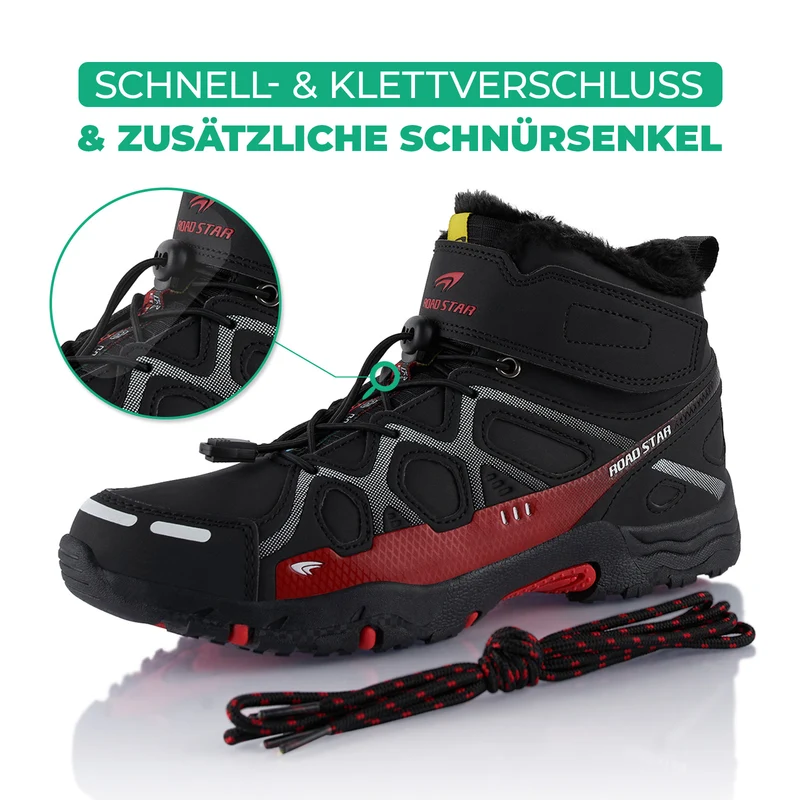 Winterstiefel Warm Gefütterte Wanderschuhe