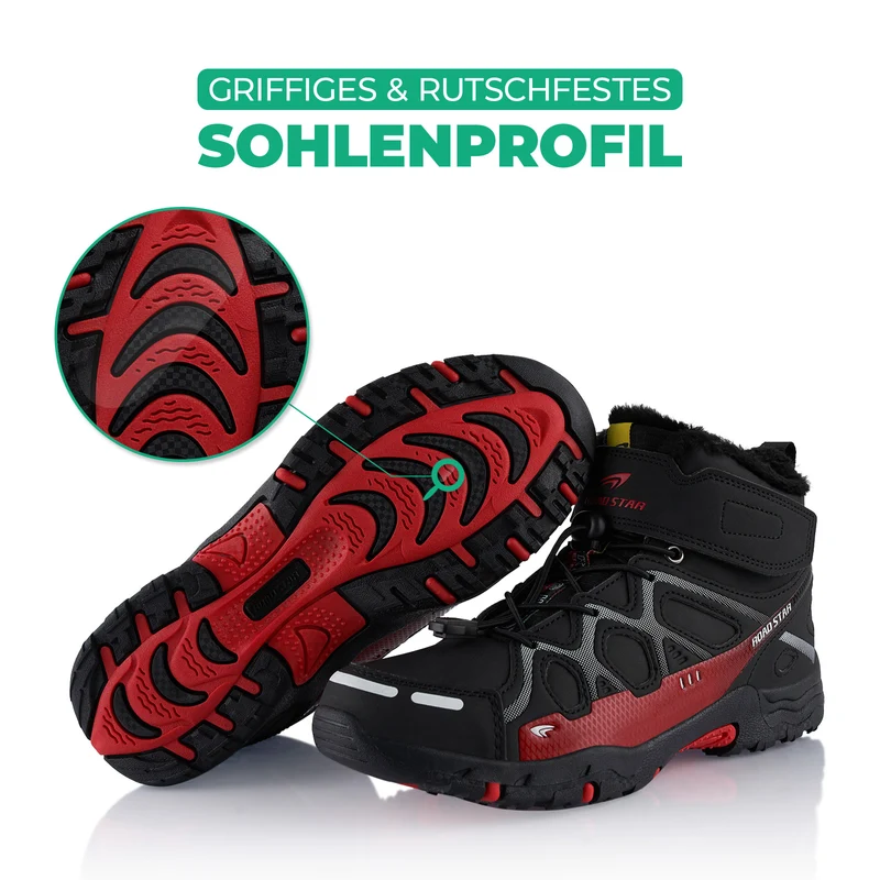 Winterstiefel Warm Gefütterte Wanderschuhe