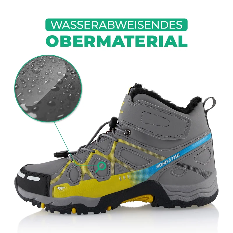 Winterstiefel Warm Gefütterte Wanderschuhe