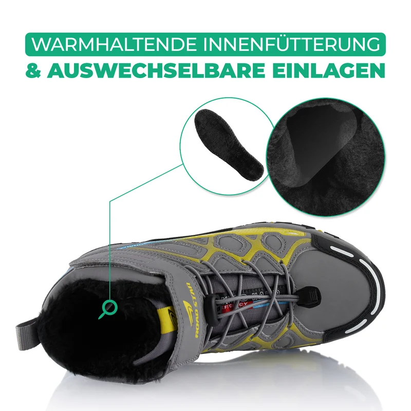 Winterstiefel Warm Gefütterte Wanderschuhe