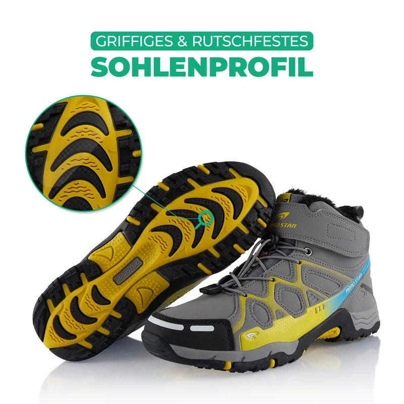 Winterstiefel Warm Gefütterte Wanderschuhe