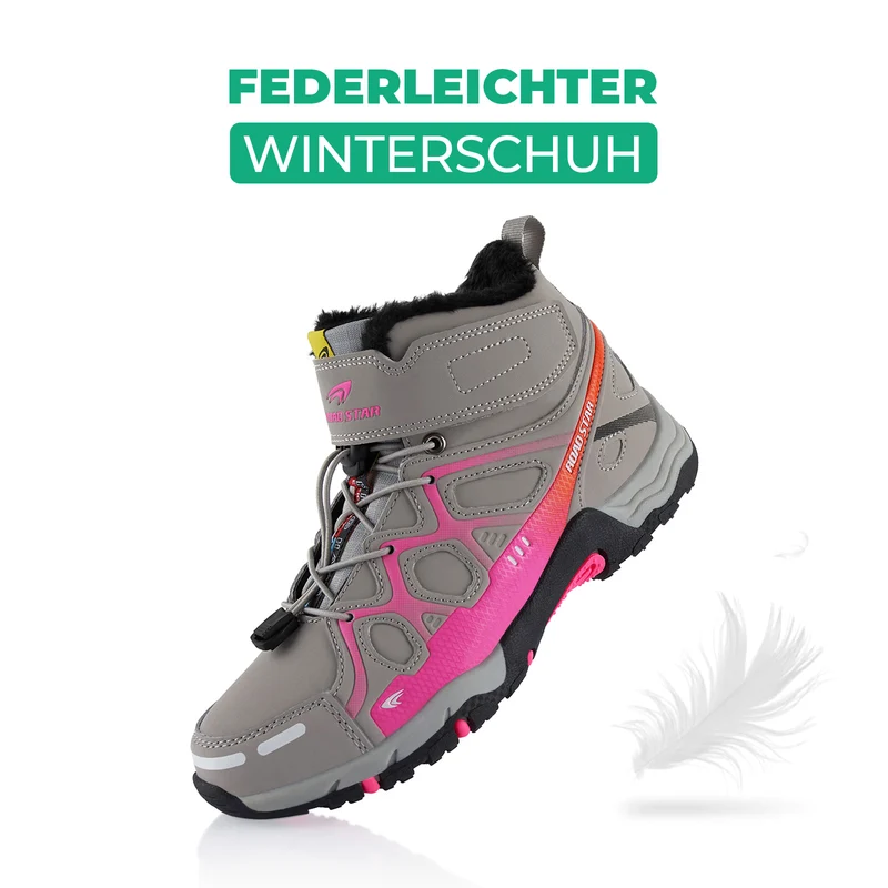 Winterstiefel Warm Gefütterte Wanderschuhe