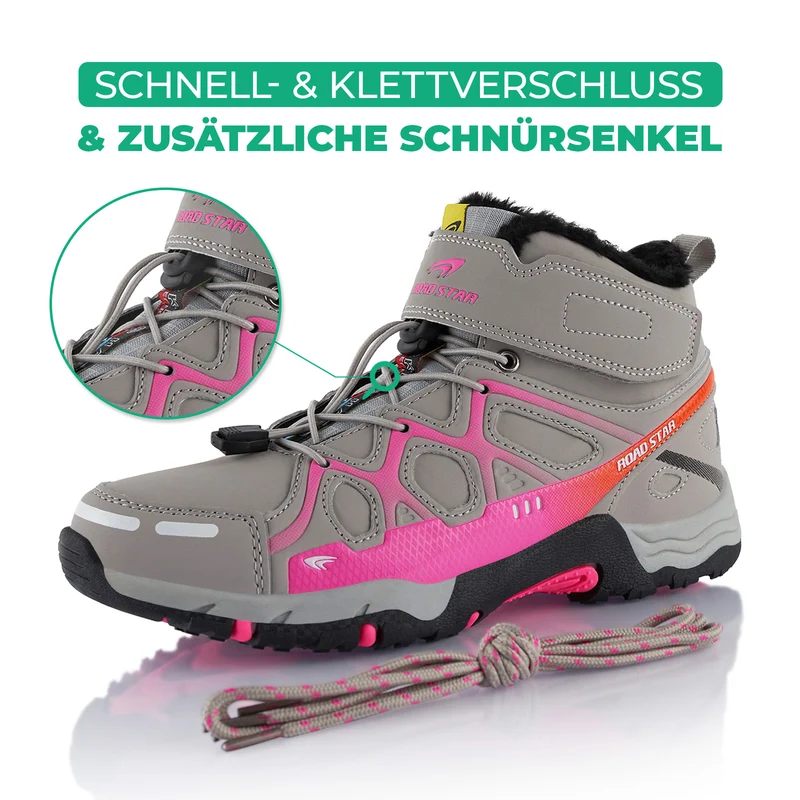 Winterstiefel Warm Gefütterte Wanderschuhe