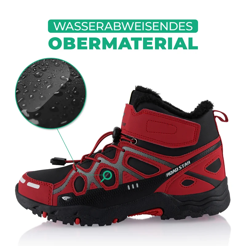 Winterstiefel Warm Gefütterte Wanderschuhe