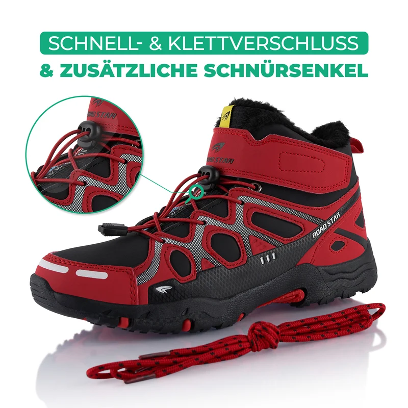 Winterstiefel Warm Gefütterte Wanderschuhe