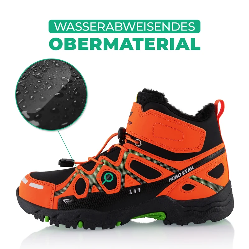 Winterstiefel Warm Gefütterte Wanderschuhe