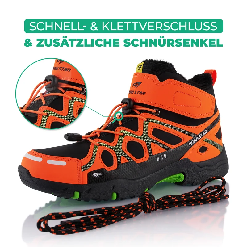 Winterstiefel Warm Gefütterte Wanderschuhe