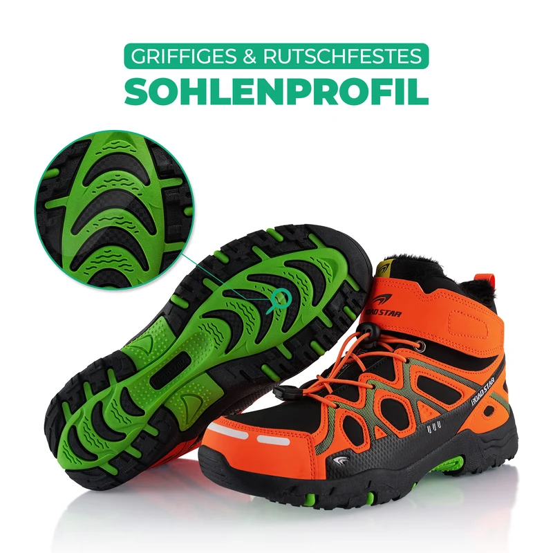 Winterstiefel Warm Gefütterte Wanderschuhe
