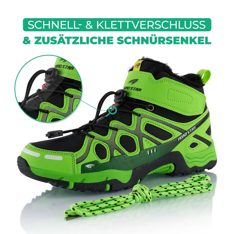 Winterstiefel Warm Gefütterte Wanderschuhe