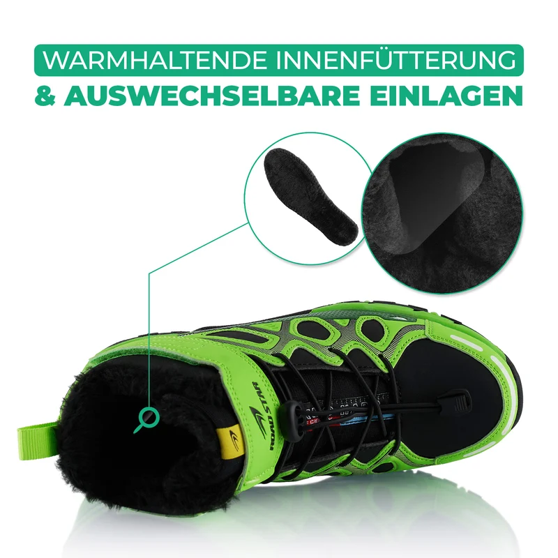 Winterstiefel Warm Gefütterte Wanderschuhe